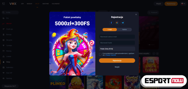VOX Casino — Kompleksowy przewodnik po kasynie online