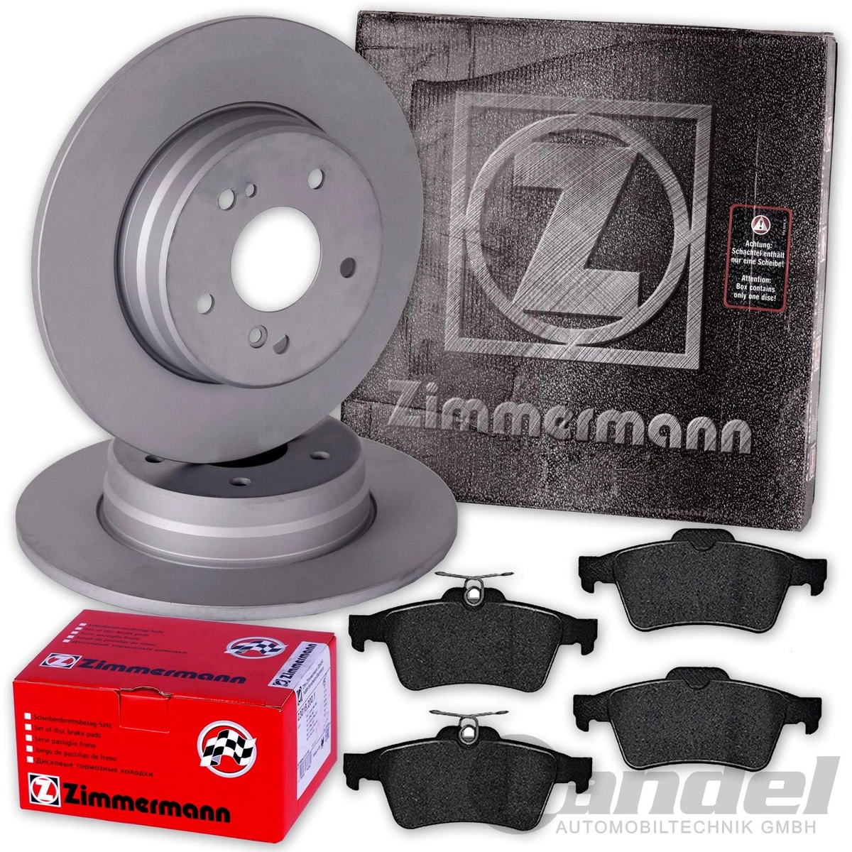 Кращі гальма Zimmermann для Mercedes C-Class T-Model (S204)